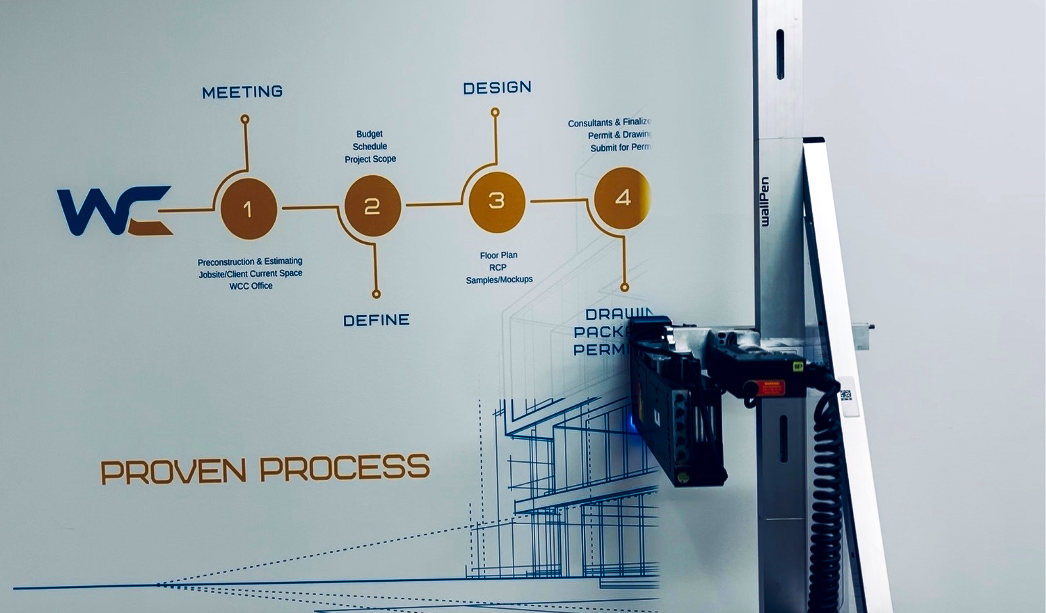 Direct to Wall Precision | WC Construction