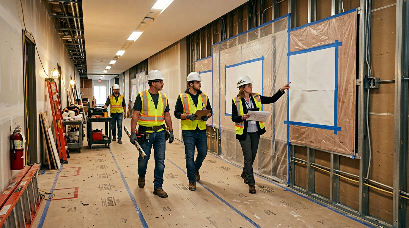 Safety on Site: Commercial Wall Graphics Installs in Occupied Texas Buildings