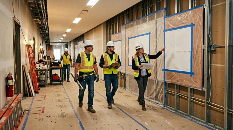 Safety on Site: Commercial Wall Graphics Installs in Occupied Texas Buildings